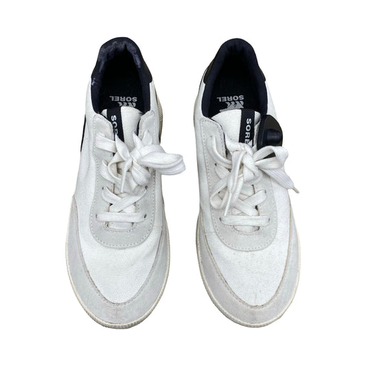 Shoes Sneakers By Sorel In Black & Cream, Size:10