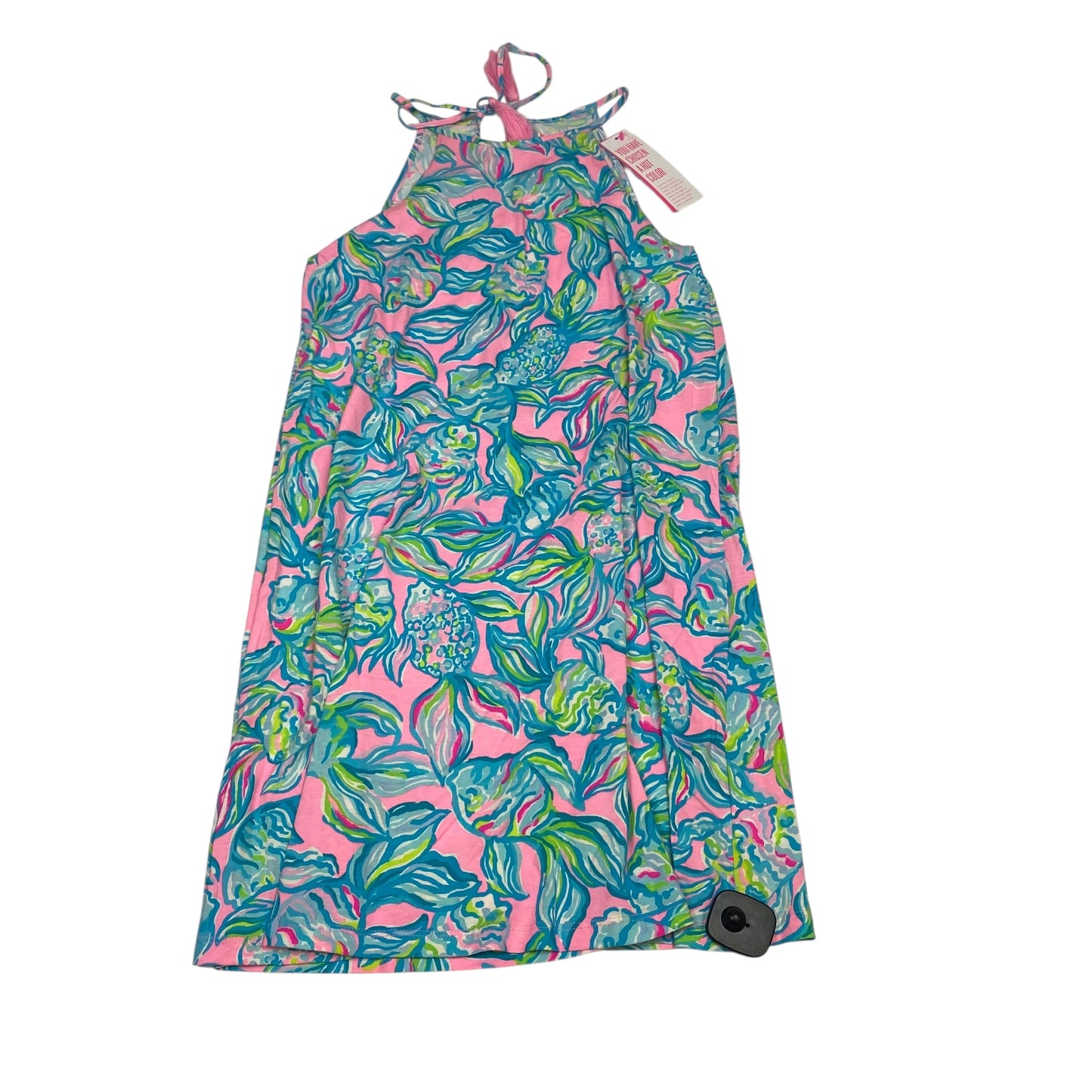 Dress Designer By Lilly Pulitzer In Blue & Pink, Size:Xxs