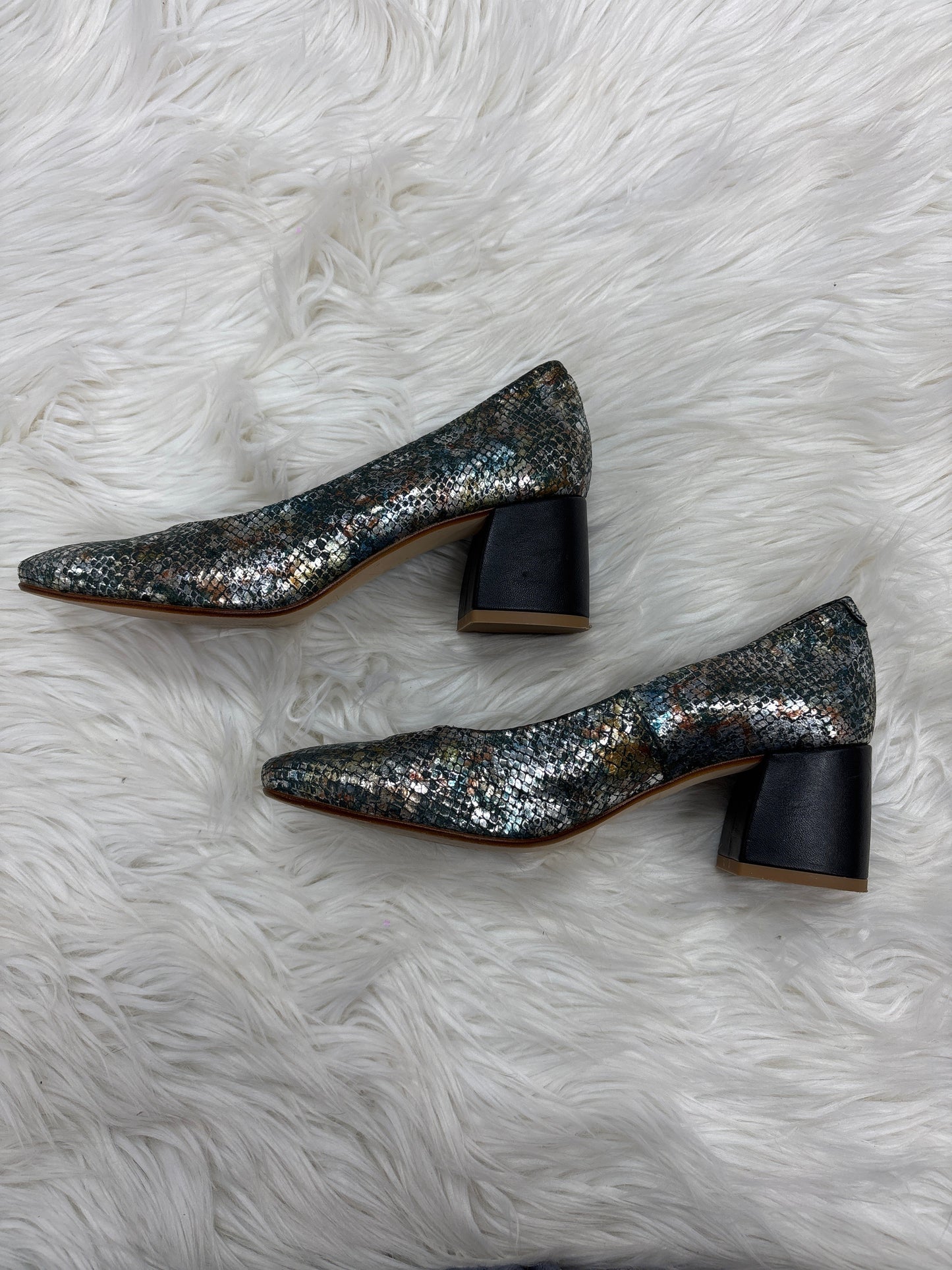 Shoes Heels Block By Anthropologie In Multi, Size:7