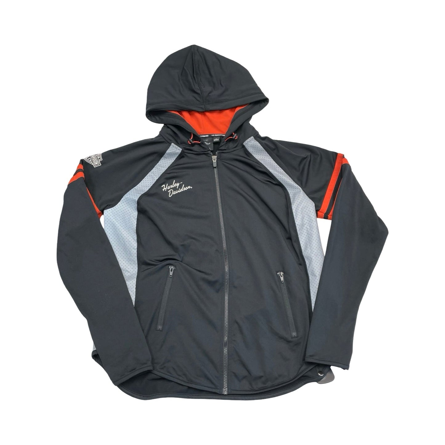 Athletic Jacket By Harley Davidson In Multi, Size:Xl