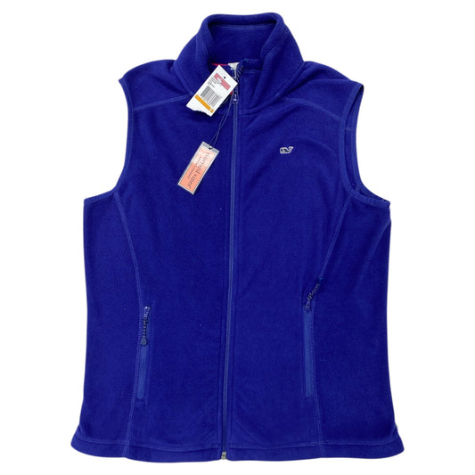 Vest Fleece By Vineyard Vines In Navy, Size:S