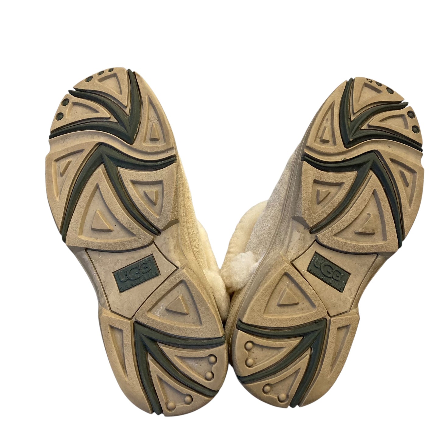 Boots Designer By Ugg In Cream, Size:6