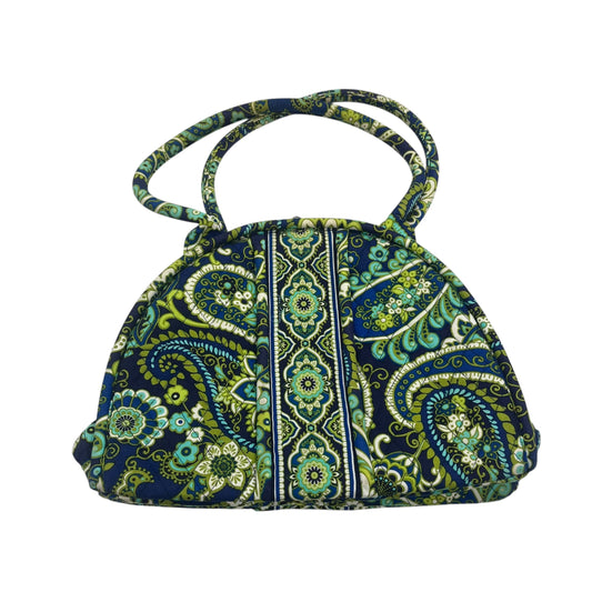 Handbag By Vera Bradley In Blue & Green, Size:Medium