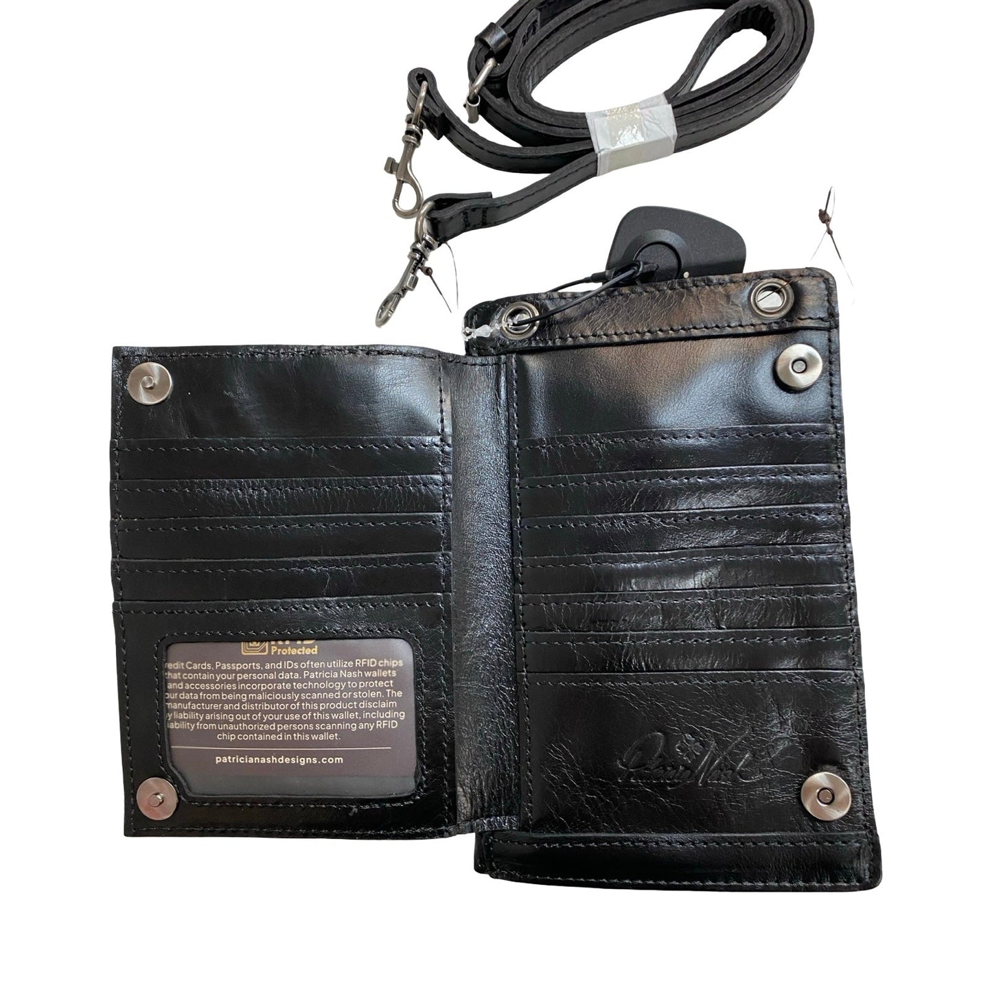 Handbag Designer By Patricia Nash In Black, Size:Small