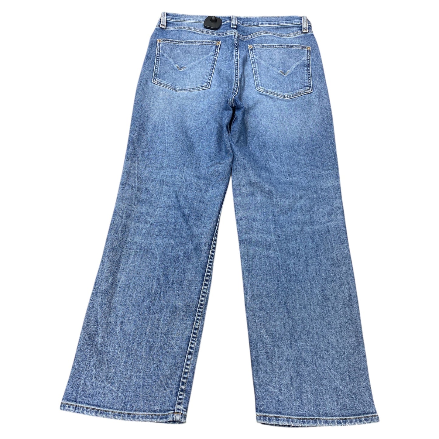 Jeans Straight By Hudson In Blue Denim, Size:4