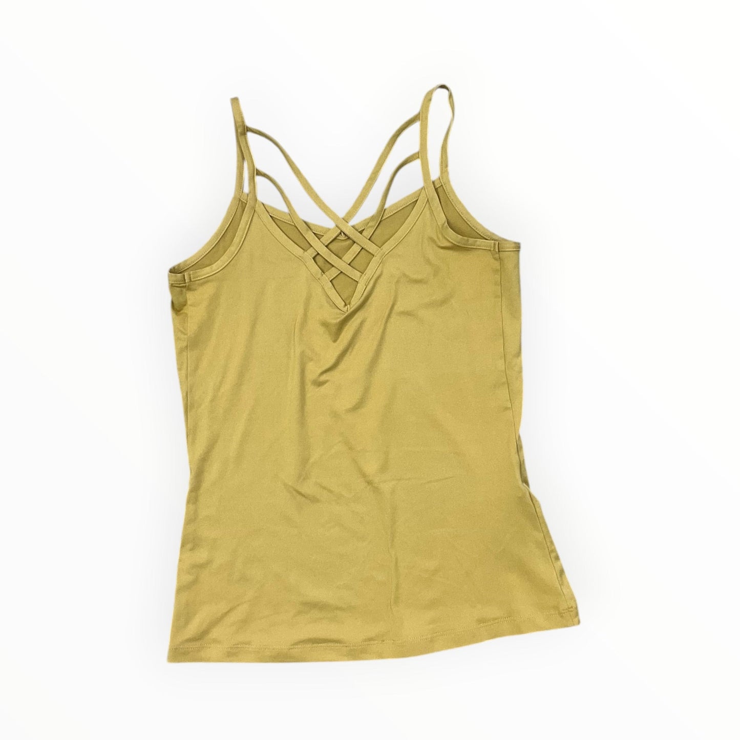 Top Cami By Clothes Mentor In Yellow, Size:S