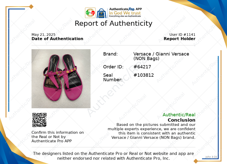 Sandals Luxury Designer By Versace In Purple, Size: 10