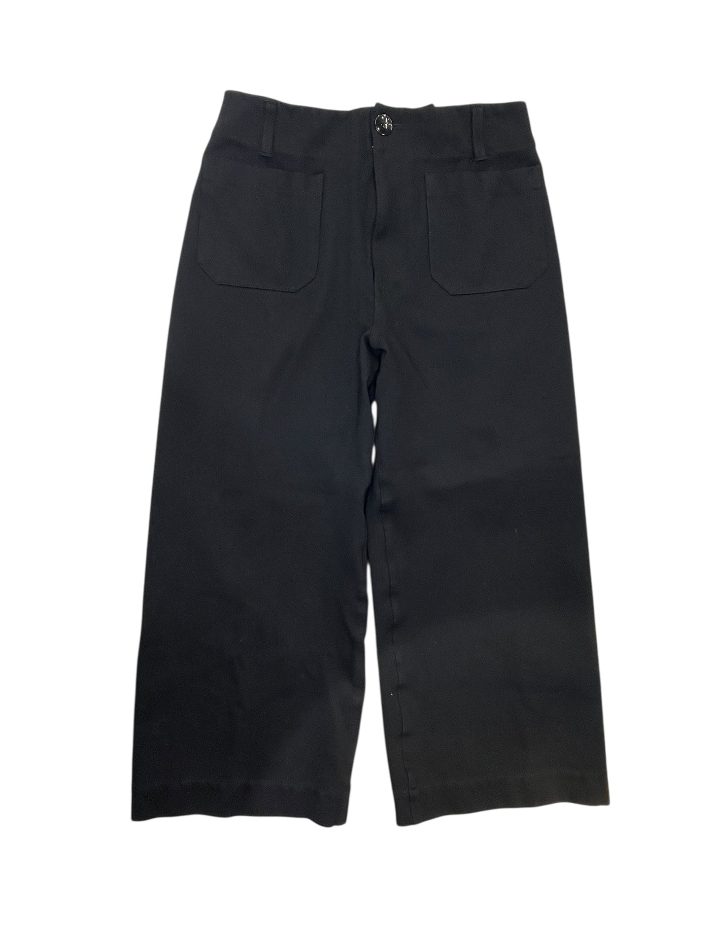 Pants Wide Leg By Maeve In Black, Size:M