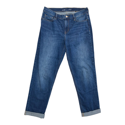 Jeans Boyfriend By Old Navy In Blue Denim, Size:6