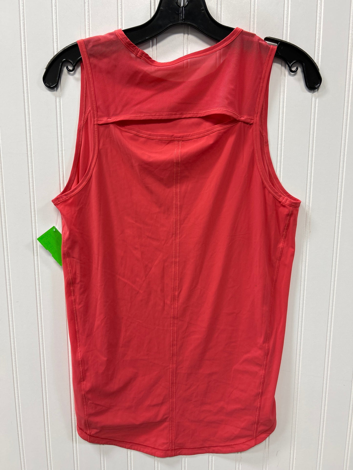 Athletic Tank Top By Lululemon In Pink, Size:L