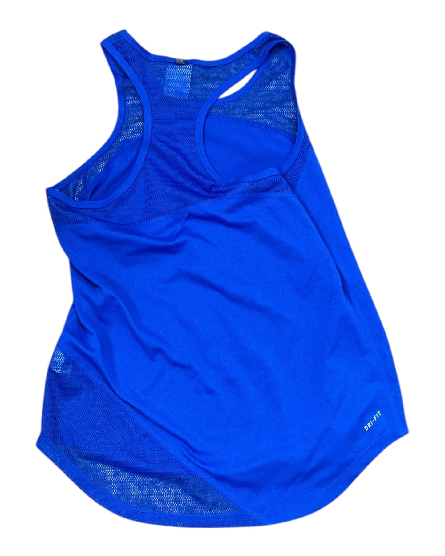 Athletic Tank Top By Nike In Blue, Size:M
