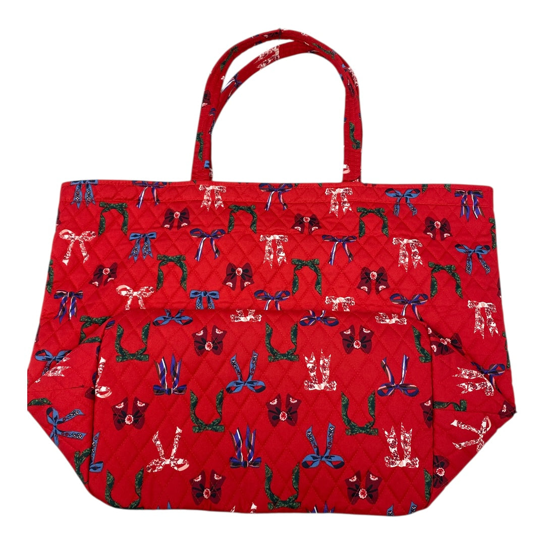 Tote By Vera Bradley In Red, Size:Large
