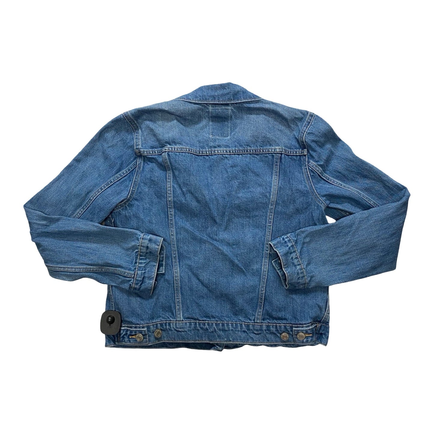 Jacket Denim By Gap In Blue Denim, Size:M