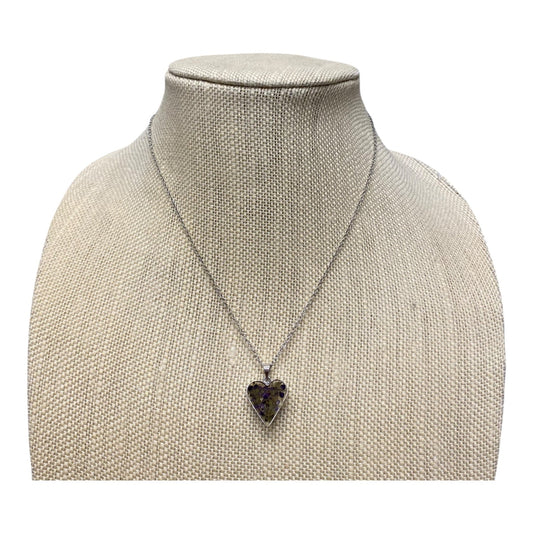 Necklace Pendant In Purple