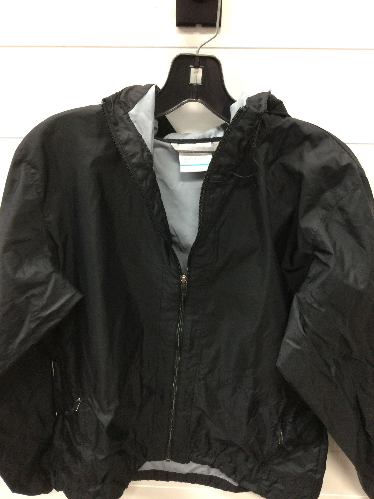 Athletic Jacket By Columbia In Black, Size:L