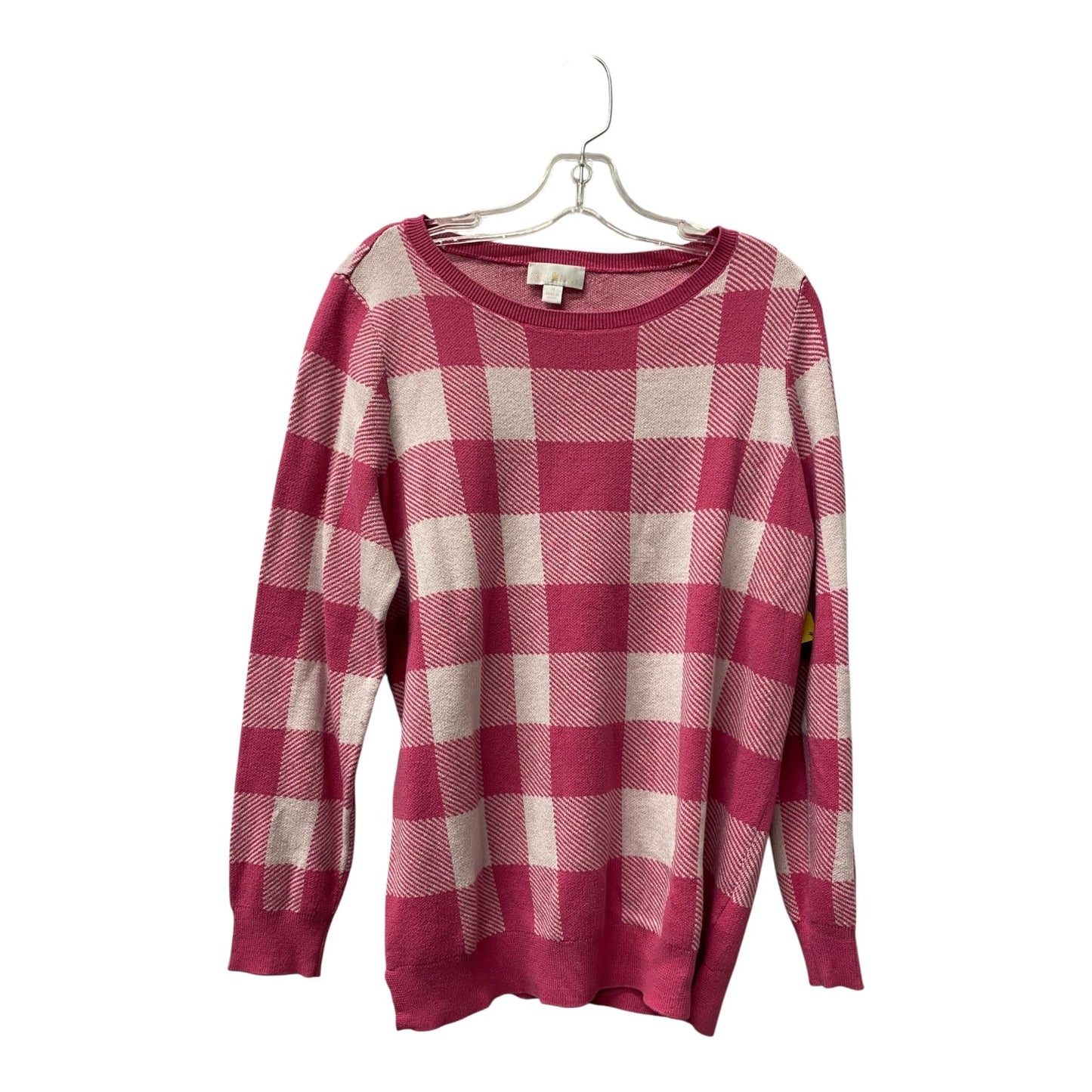 Top Ls By Belle By Kim Gravel In Pink, Size:M