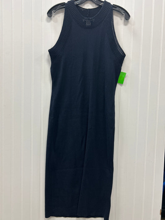 Dress Casual Midi By Lucky Brand In Navy, Size:L