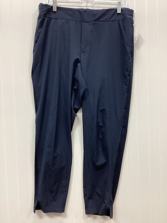 Athletic Pants By Athleta In Navy, Size:12