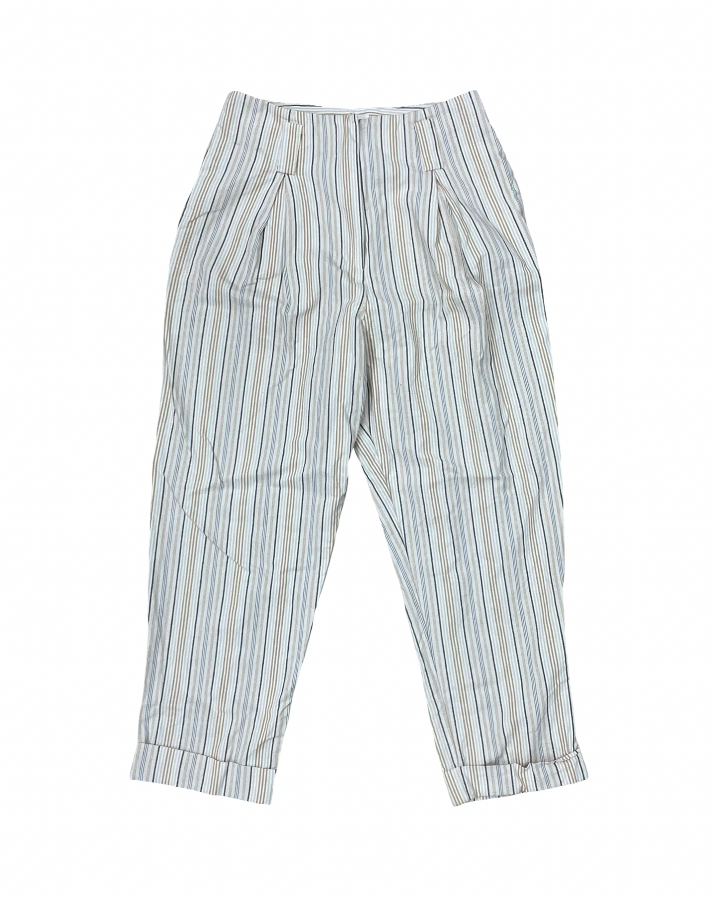 Pants Cropped By Bohme In Tan, Size:4