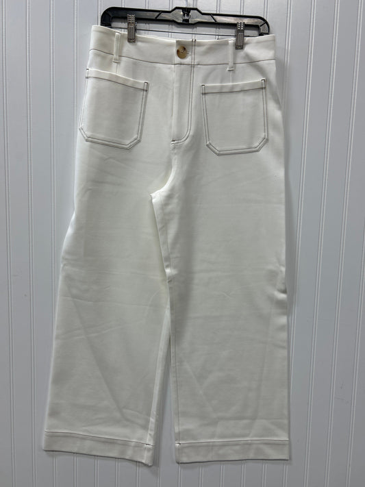 Pants Wide Leg By Jones New York In White, Size:10