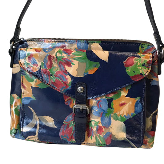 Crossbody Designer By Patricia Nash In Blue, Size:Medium