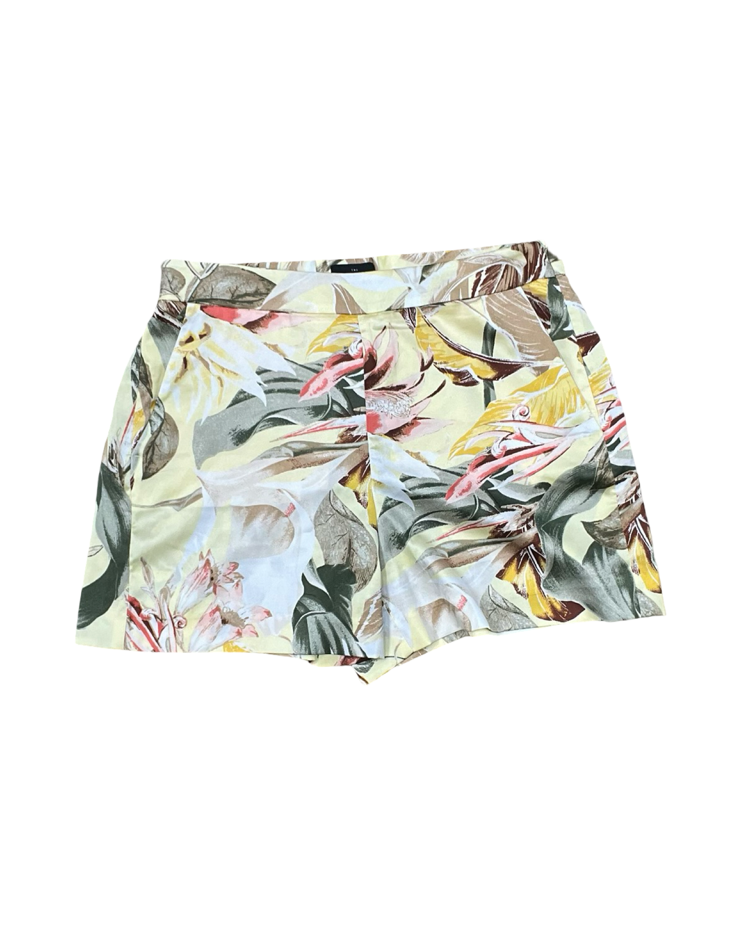 Shorts By White House Black Market In Yellow, Size:2