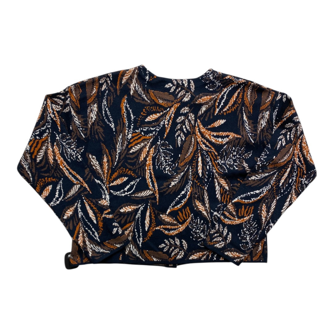 Sweater Cardigan By Tahari In Multi, Size:L