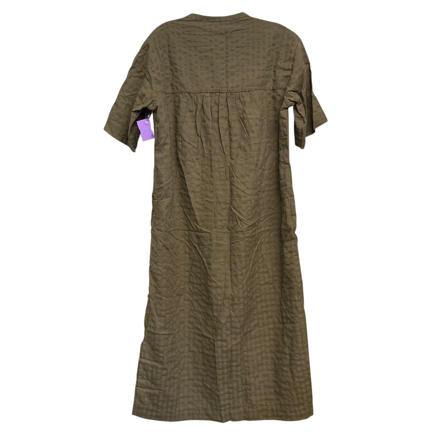 Dress Casual Maxi By Everlane In Green, Size:Xs