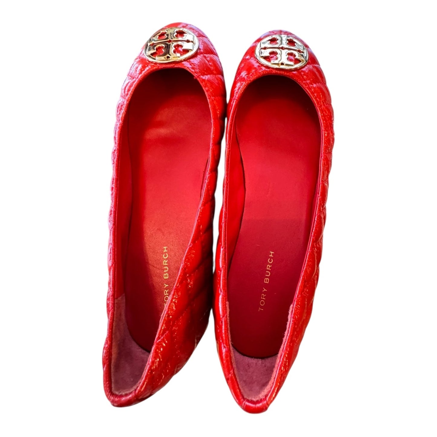 Shoes Designer By Tory Burch In Red, Size:8.5
