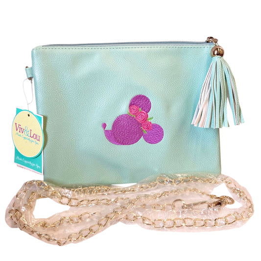 Crossbody By VIV & Lou In Green, Size:Small