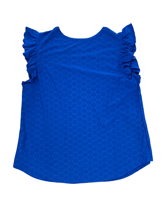 Top Ss By Kim & Cami In Blue, Size:Xl