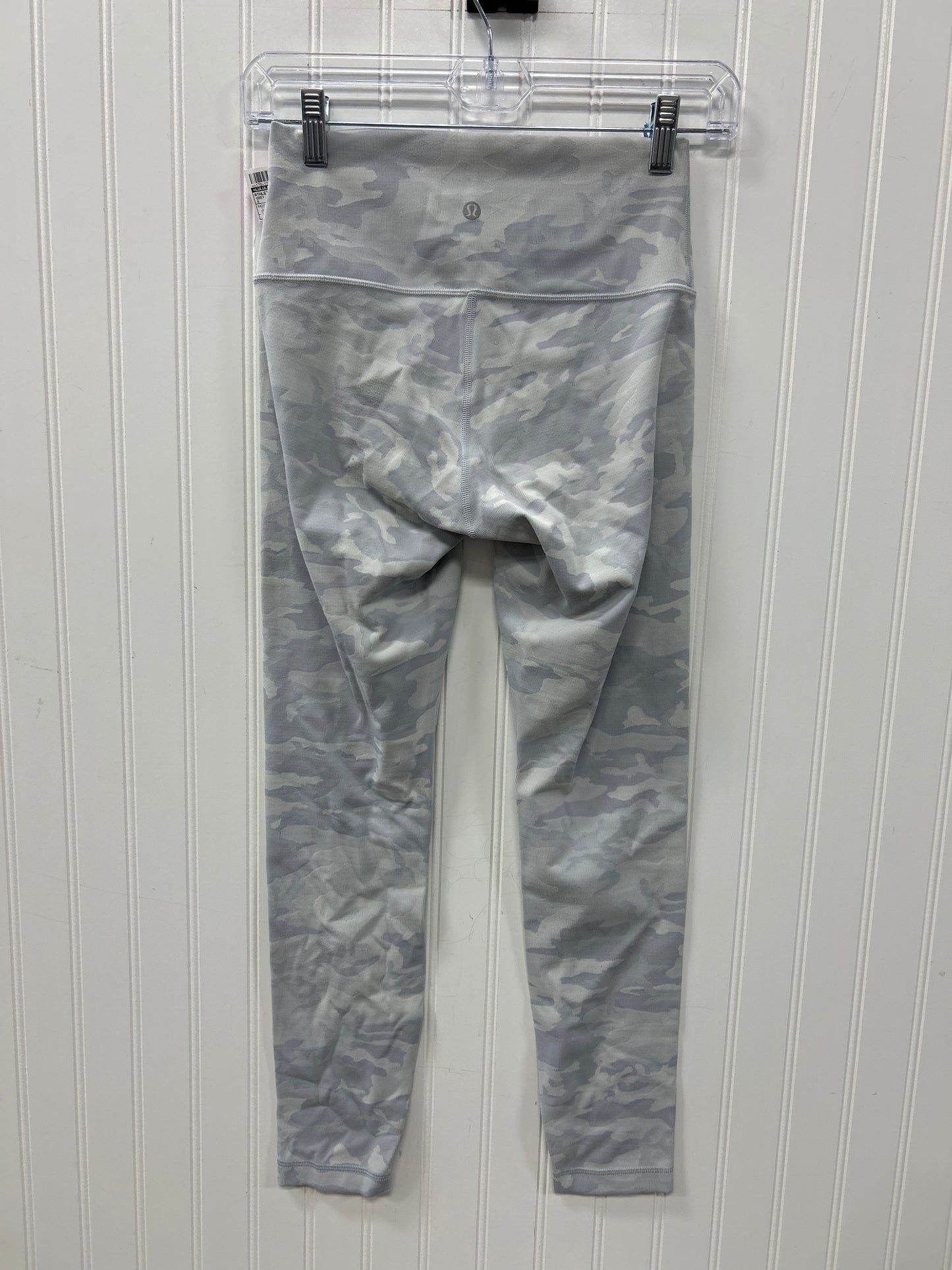 Athletic Leggings By Lululemon In Grey, Size:6