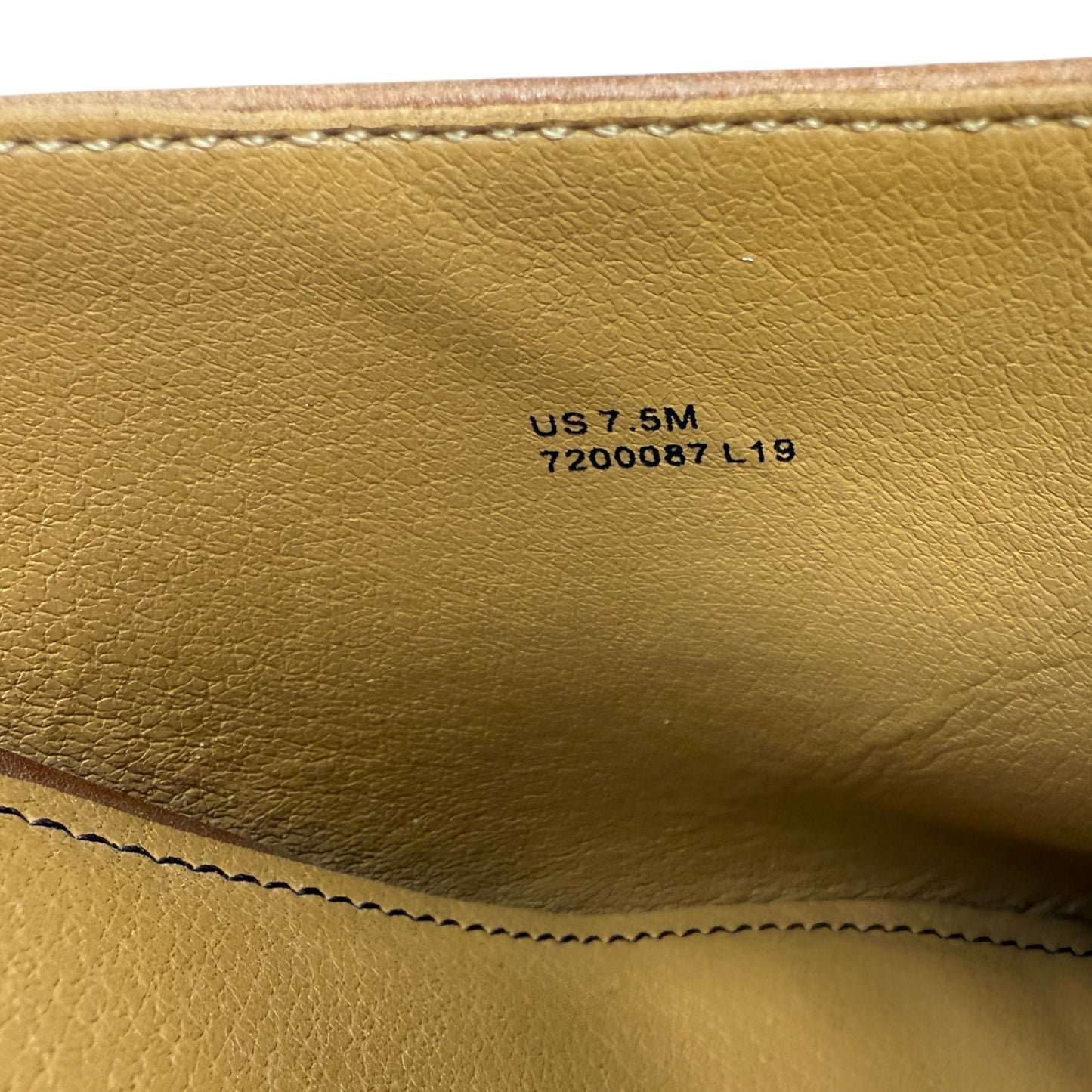 Michaela Brass Trim Leather Mules Designer By Patricia Nash In Brown, Size: 7.5