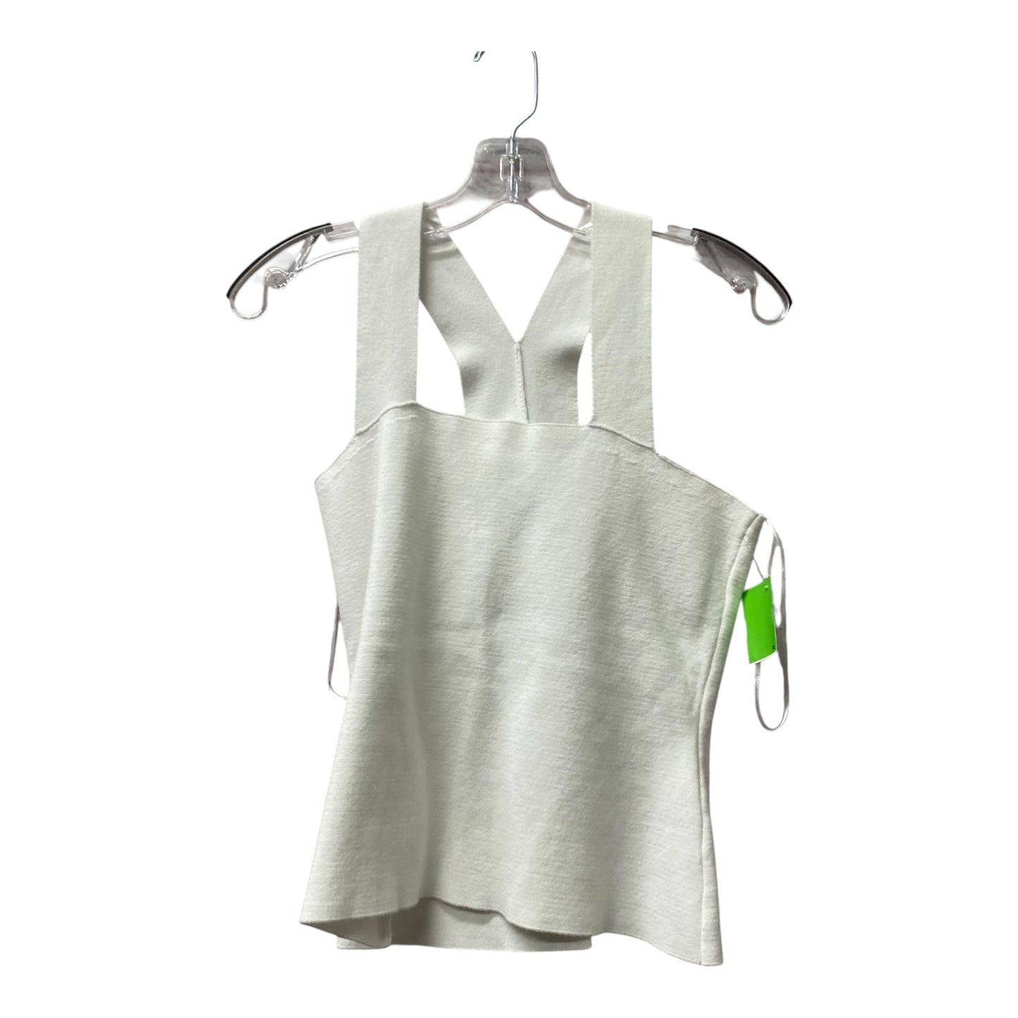 Top Sleeveless By 525 In White, Size:L