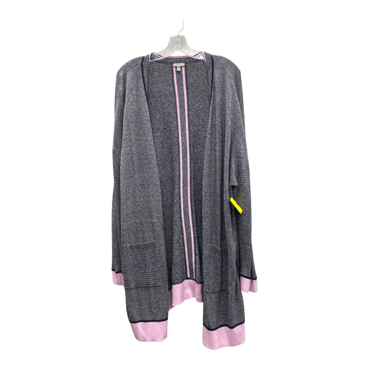 Sweater Cardigan By Talbots In Blue, Size:3X