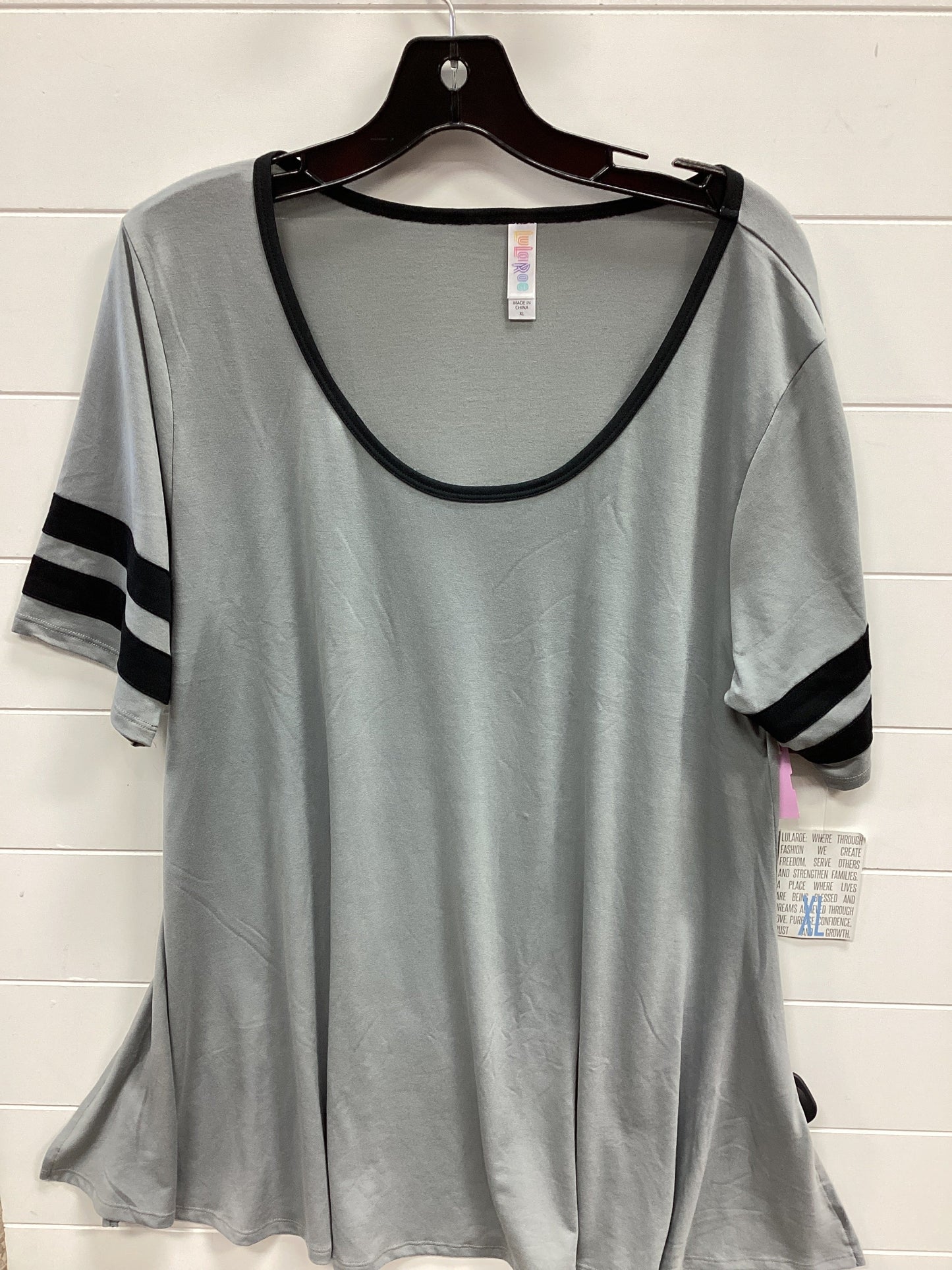 Top Ss By Lularoe In Grey, Size:Xl