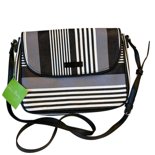 Crossbody By Vera Bradley In Striped Pattern, Size:Medium