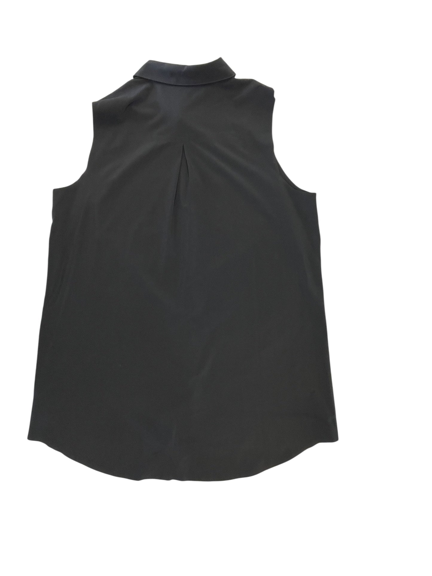 Blouse Sleeveless By Athleta In Black, Size:L