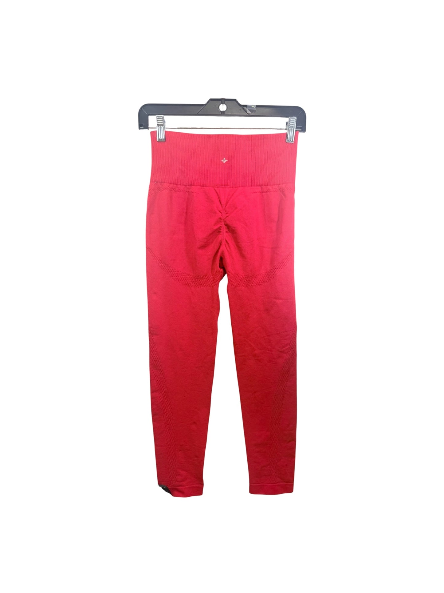 Athletic Leggings By Halara In Red, Size: M