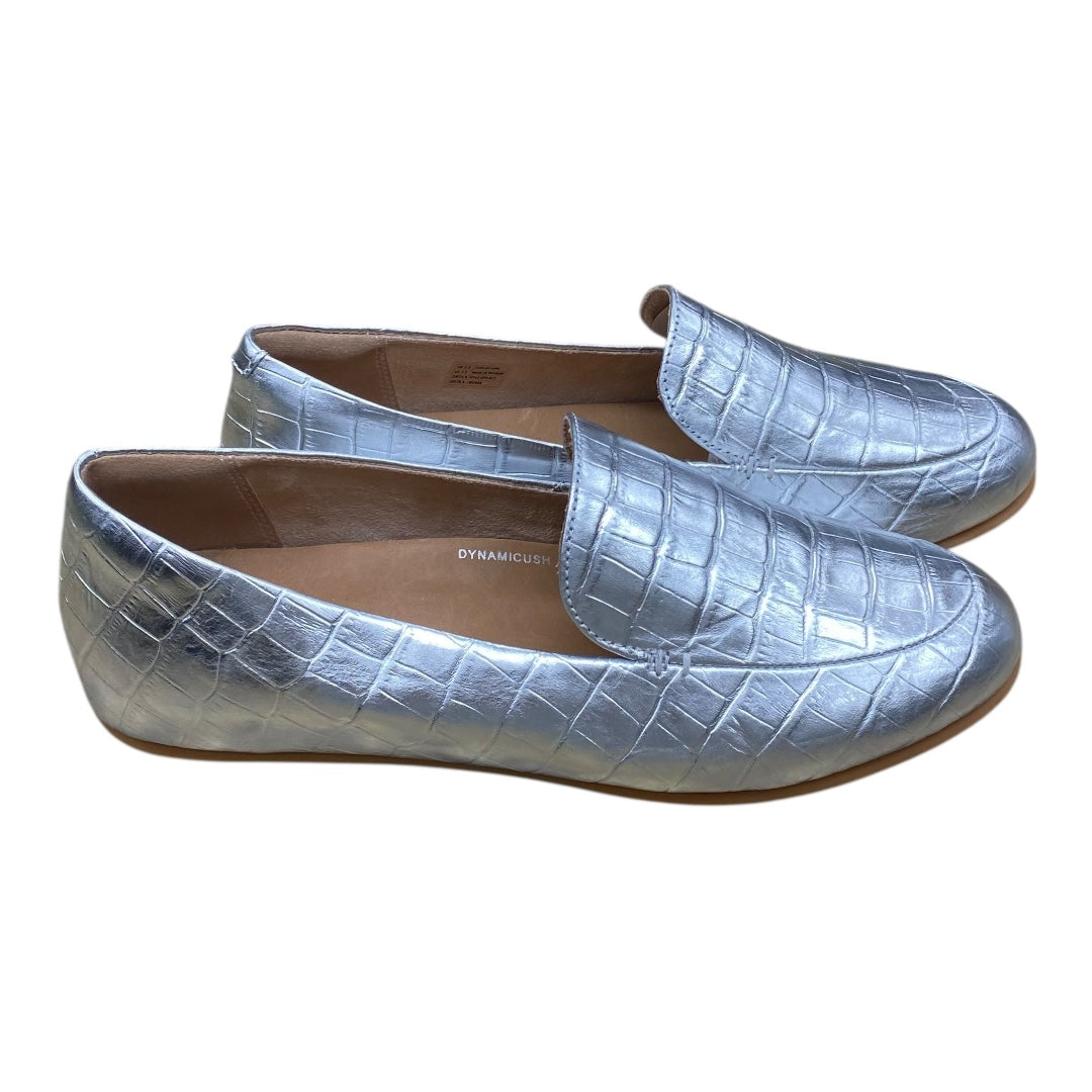 Shoes Flats By Fitflop In Silver, Size:7.5