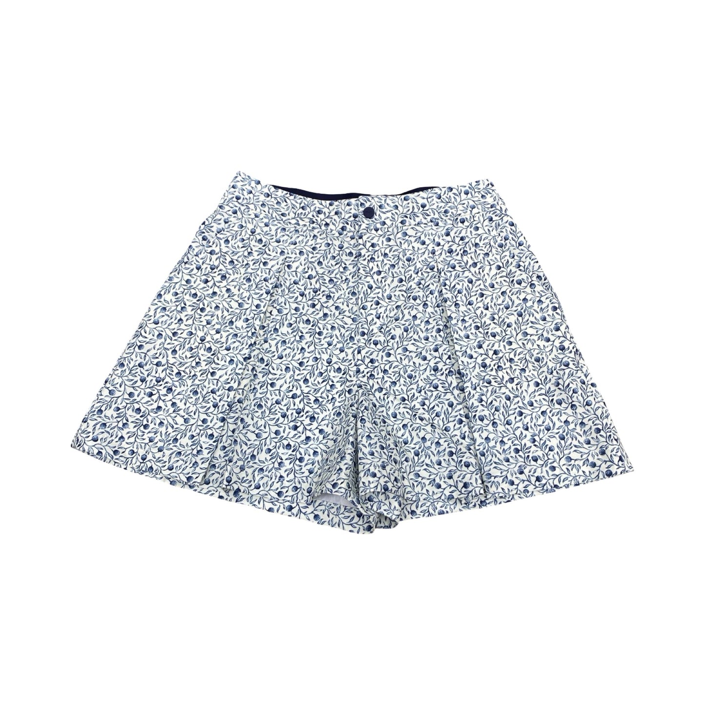 Shorts By Ralph Lauren In Blue & White, Size:S