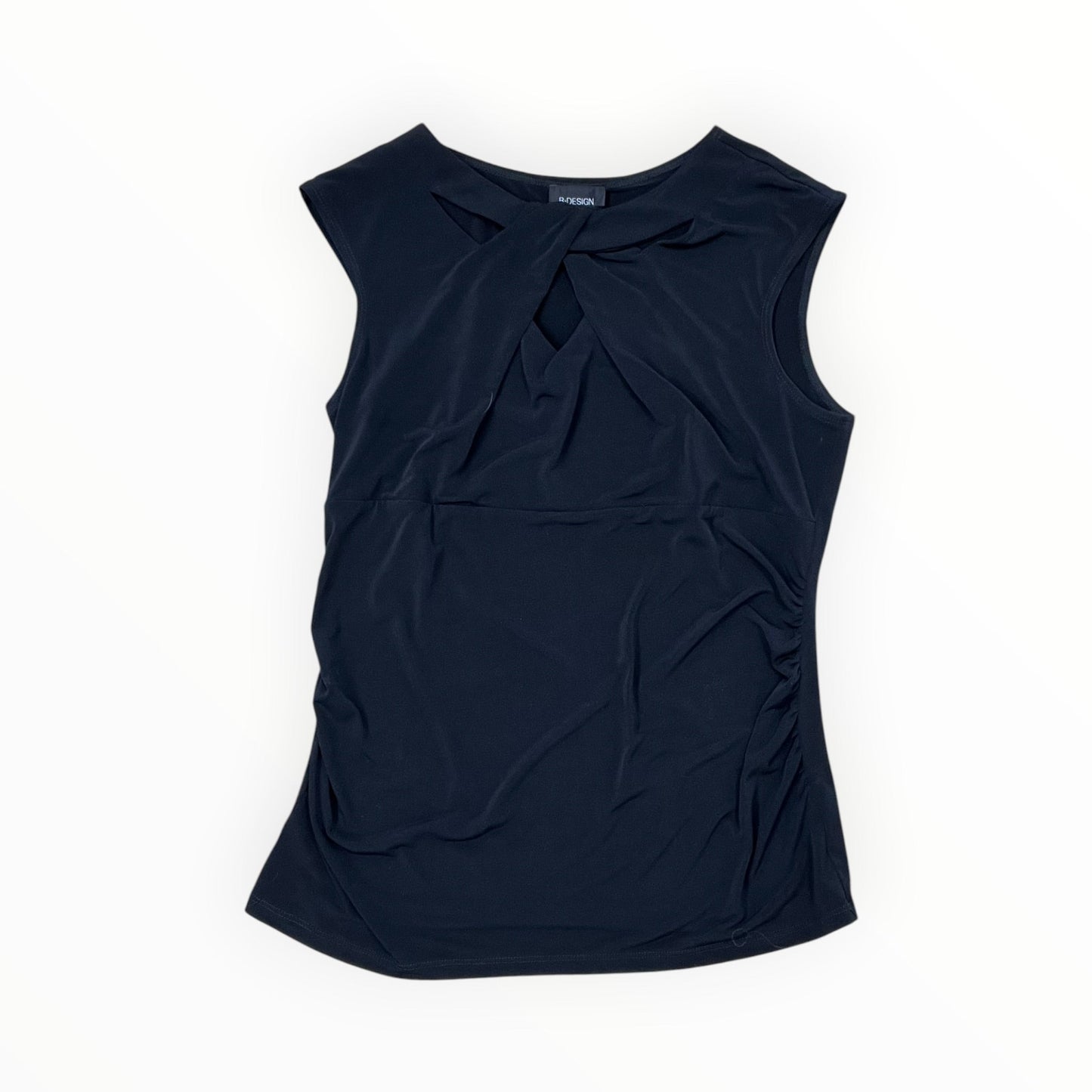 Top Sleeveless By Clothes Mentor In Black, Size:Xl