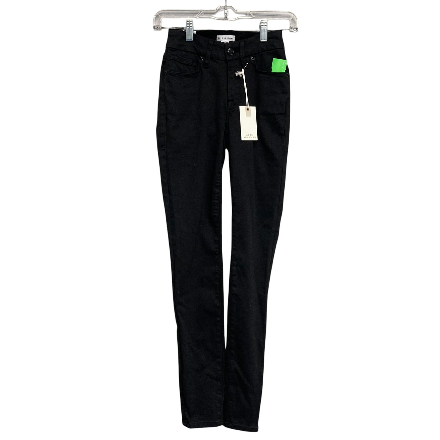 Jeans Skinny By Good American In Black, Size:0