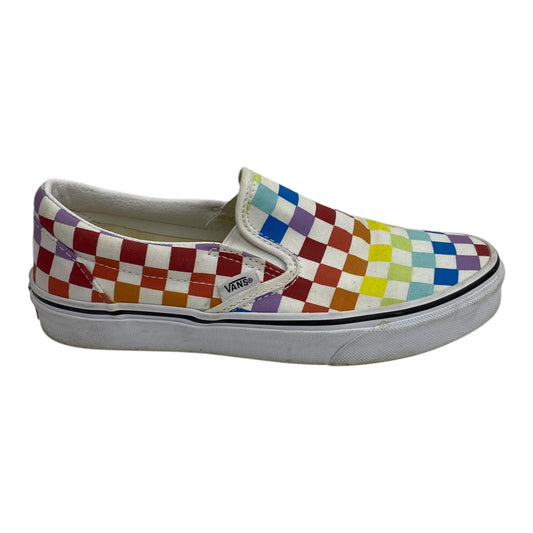 Shoes Sneakers By Vans In Rainbow Print, Size:7.5