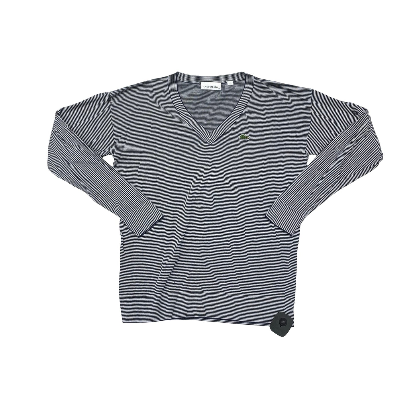 Sweater By Lacoste In Striped Pattern, Size:Xs