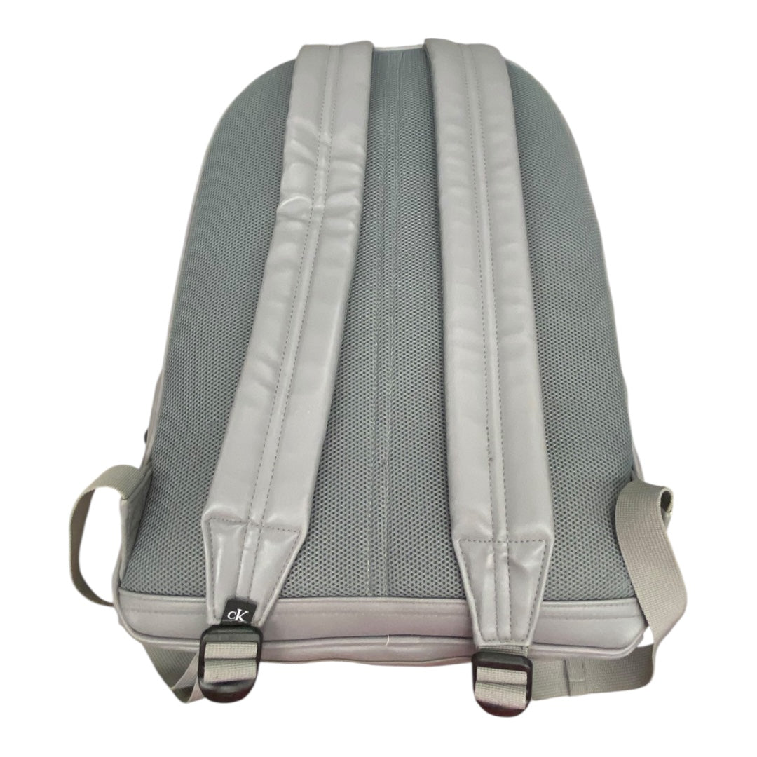Backpack By Calvin Klein In Grey, Size:Medium