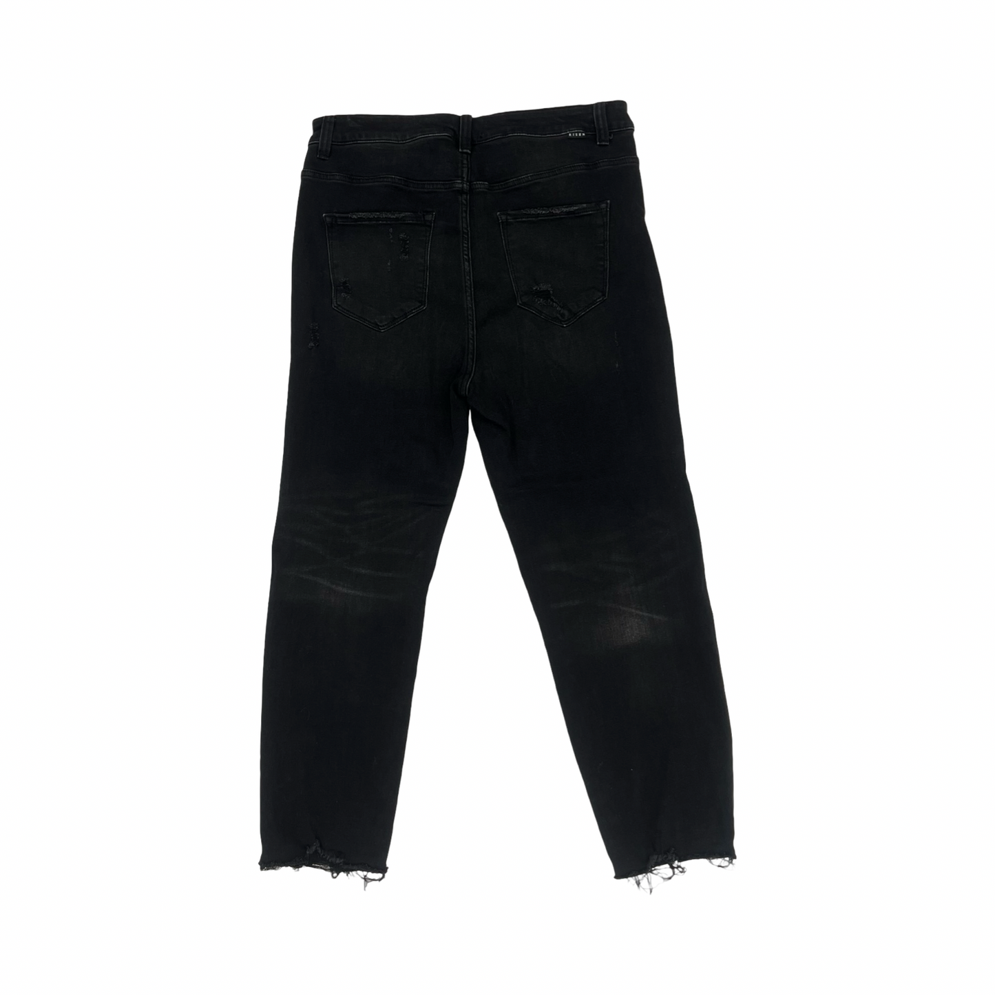 Jeans Skinny By Risen In Black Denim, Size:1X
