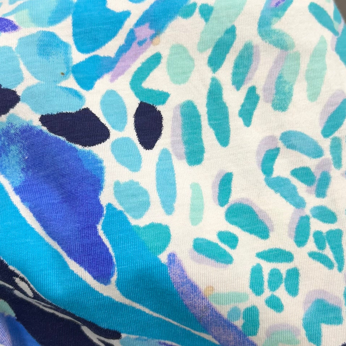 Dress Designer By Lilly Pulitzer In Blue & White, Size: L