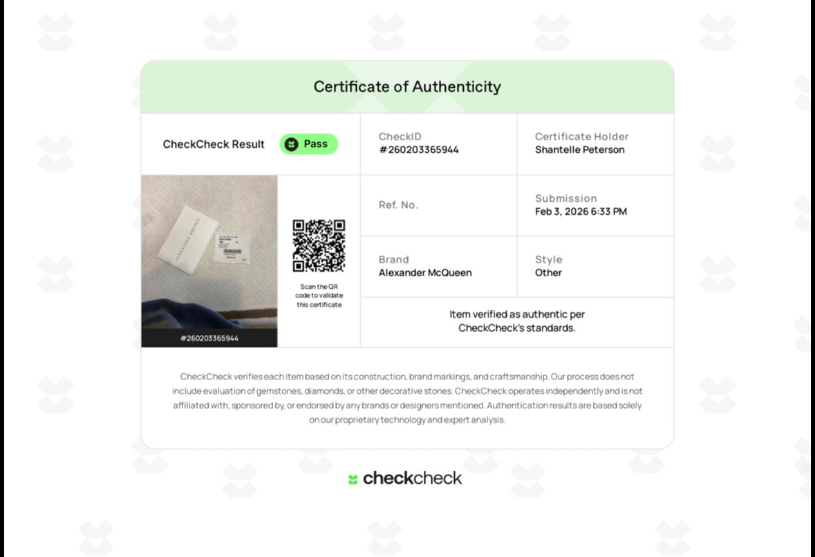 Wallet Luxury Designer By Alexander Mcqueen, Size: Medium