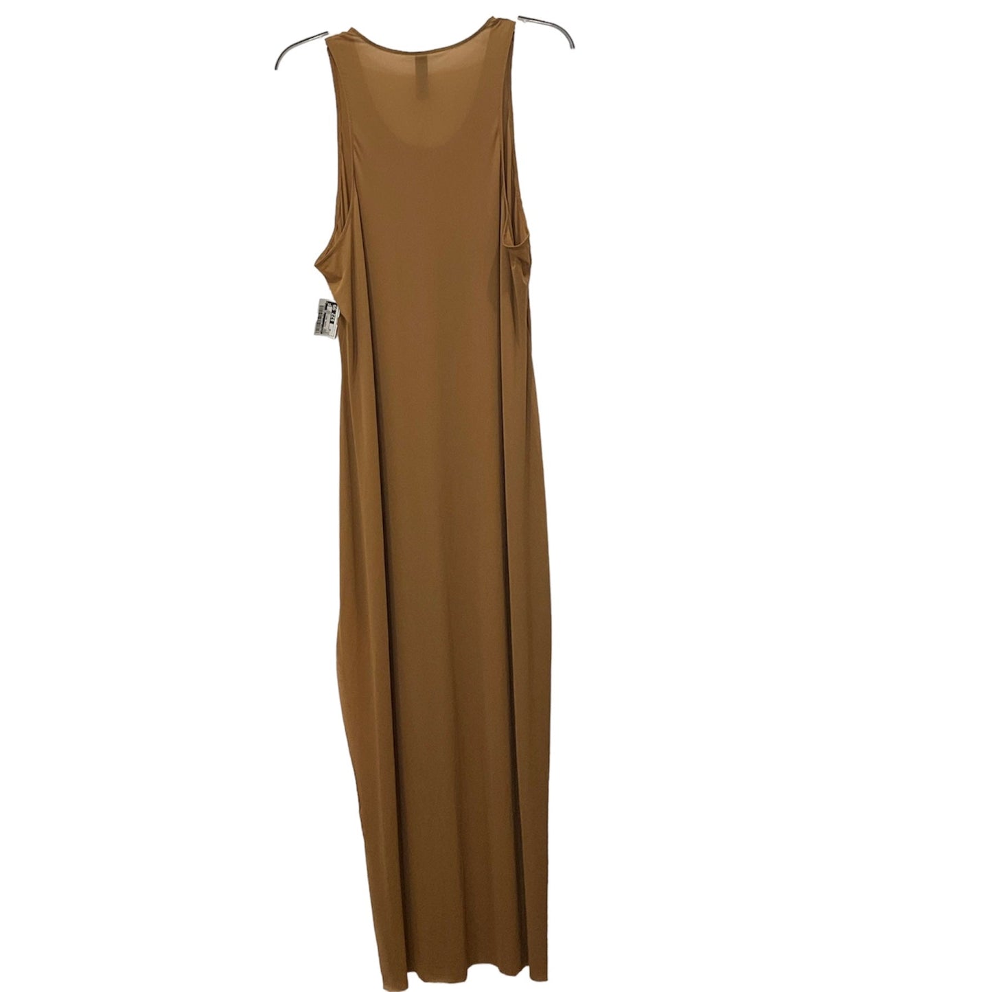 Brown Dress Casual Maxi Skims, Size 3x